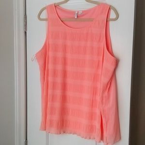 Elle Nwots bright peach shell